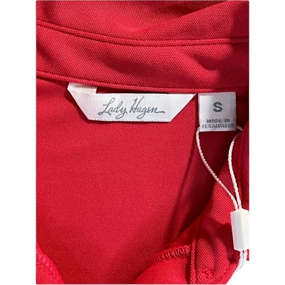 Lady Hagen Women's Sleeveless Golf Polo, Color Core Pique, Size Small - Picture 6 of 6